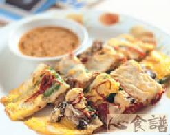 韩式牡蛎煎饼的做法