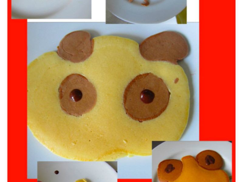 自己做 超级cute的造型松饼的做法