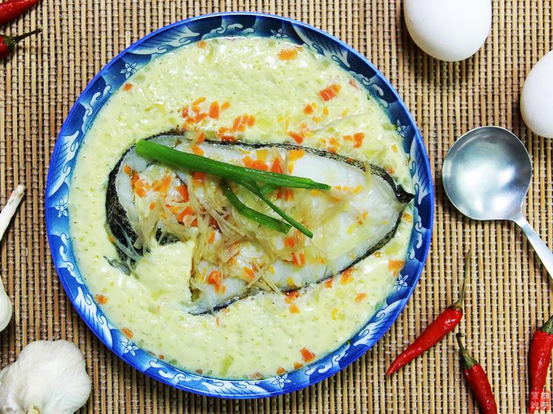 鳕鱼蒸蛋的做法