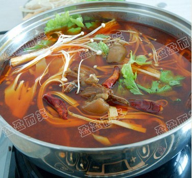 羊排火锅的做法