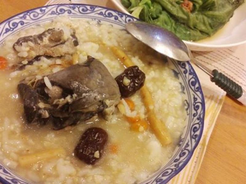 养气人参鸡粥的做法