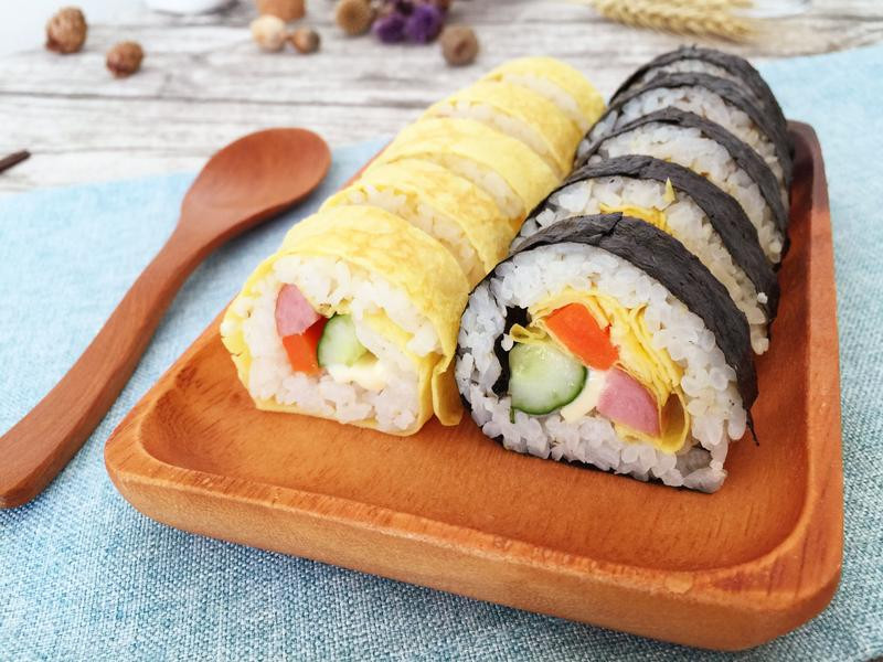 透光蛋皮梅子醋寿司的做法