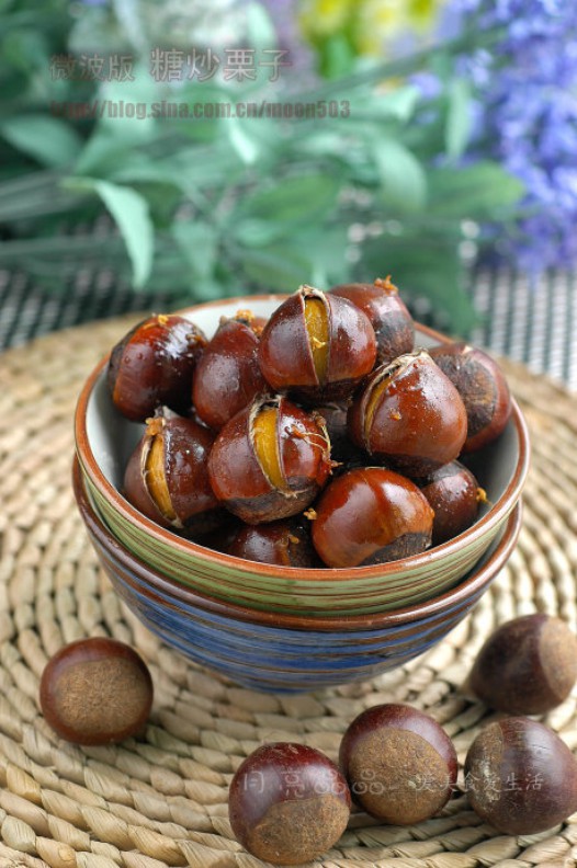 糖炒栗子微波炉版的做法