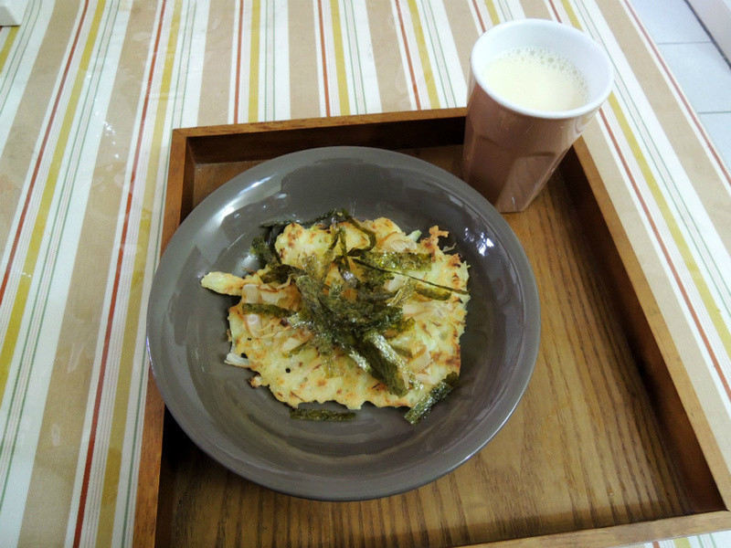 豆渣蔬菜煎饼的做法