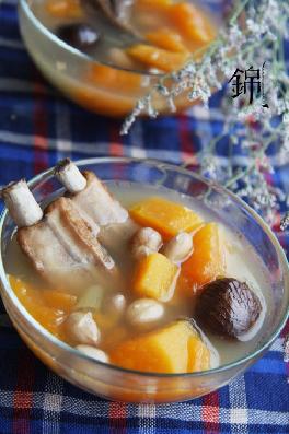 小胸女人也自信——花生排骨煲木瓜的做法