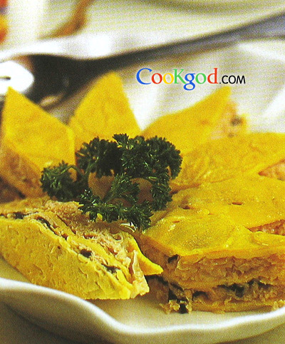 双耳蒸蛋皮的做法