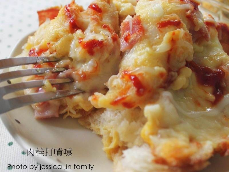 【Take a bread!创意三明治、面包早餐】烤火腿鸡蛋乳酪面包速成篇的做法