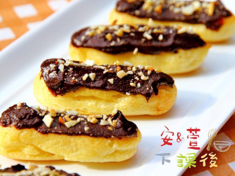 安萱下课后 简易版法式闪电泡芙的做法