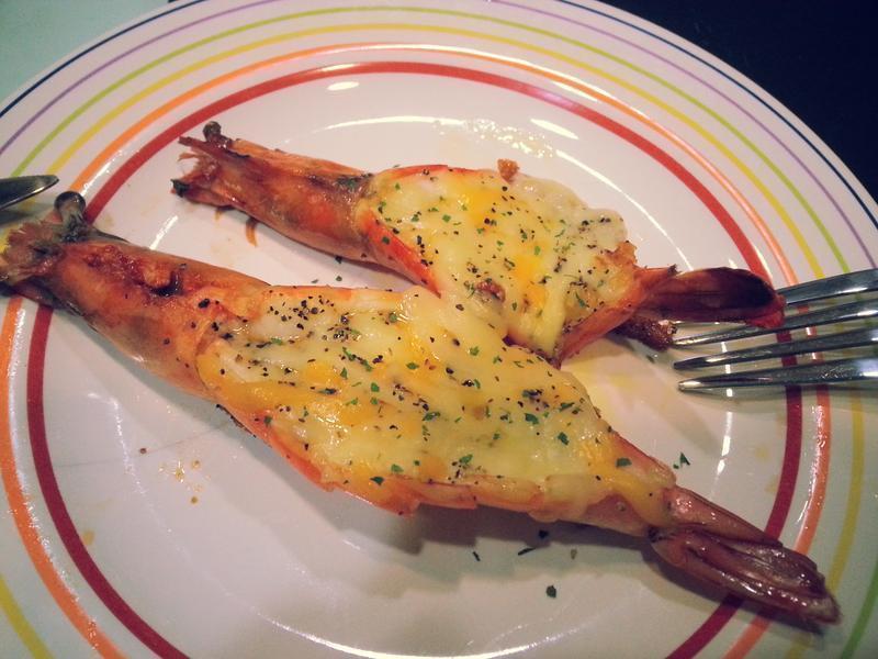 奶油香煎明虾的做法