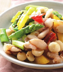 夏威夷鲜笋炒蟹腿肉的做法