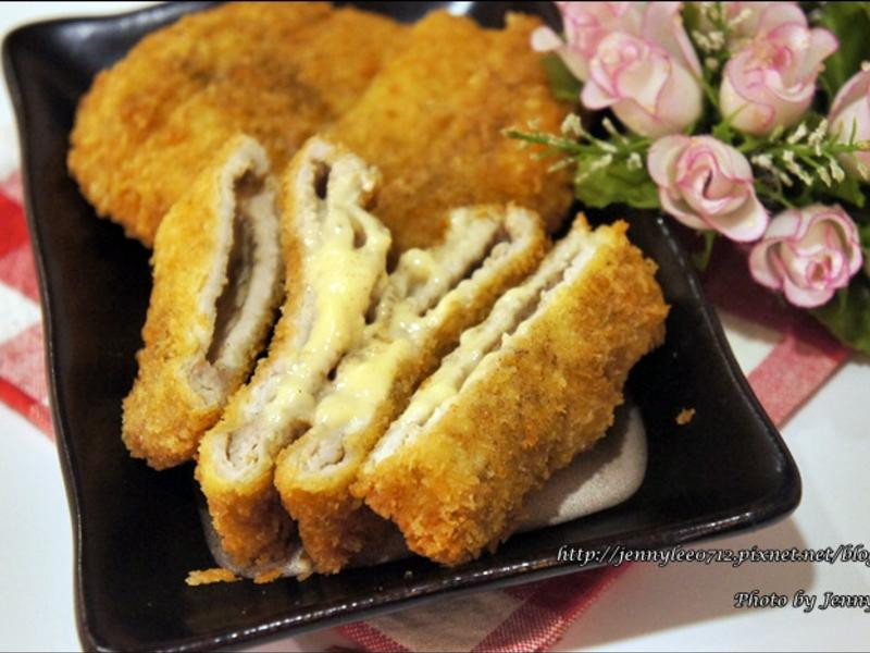 起司(蓝带)猪排的做法