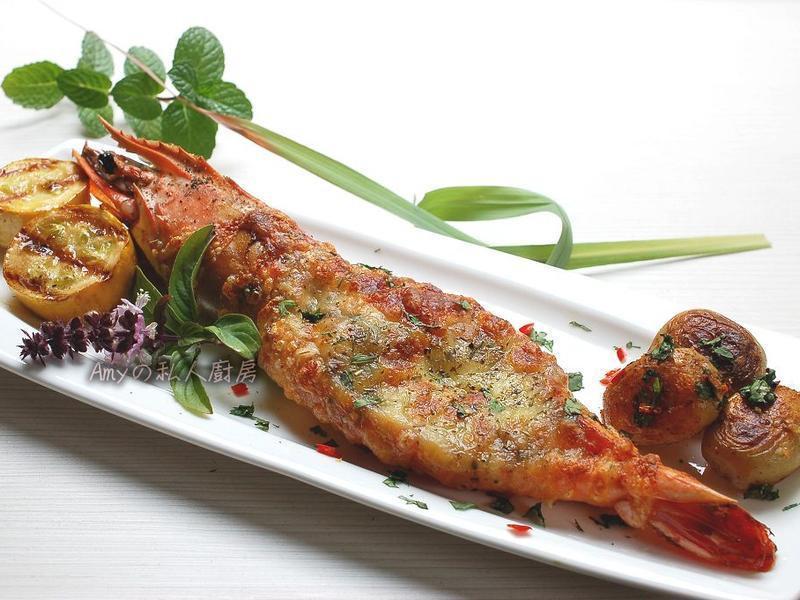 【焗烤海大虾】的做法