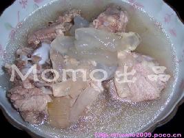 芦荟煲猪骨的做法