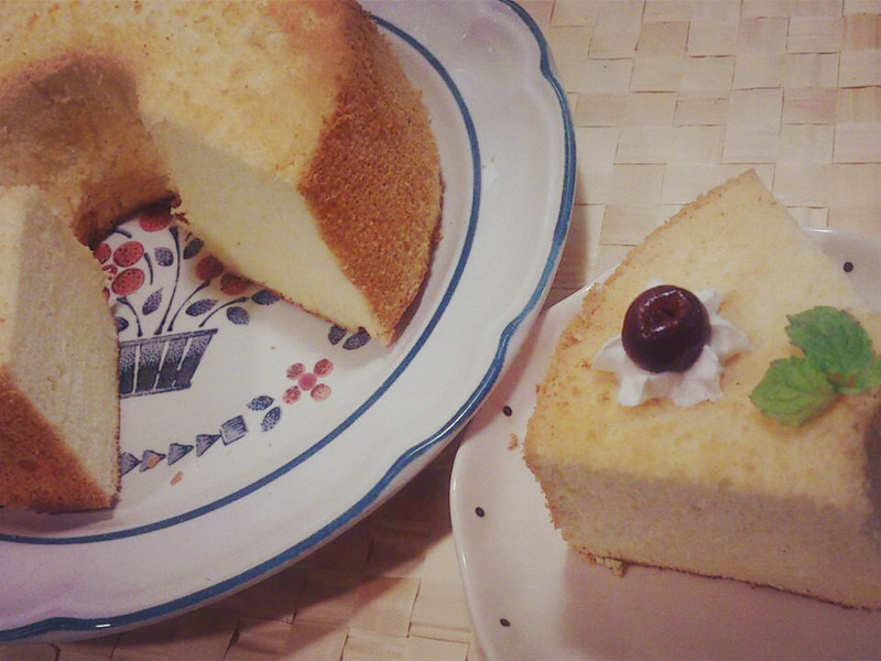 渍樱桃蜂蜜蛋糕的做法