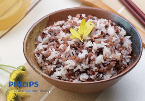 “飞利浦”杂锦米饭(4人份)的做法