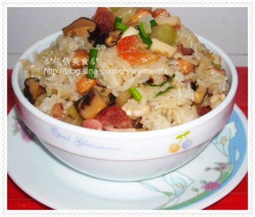 大寒糯米饭的做法