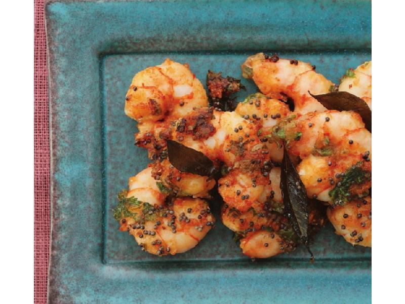 东贩小食堂:健康的印度料理 香料虾的做法