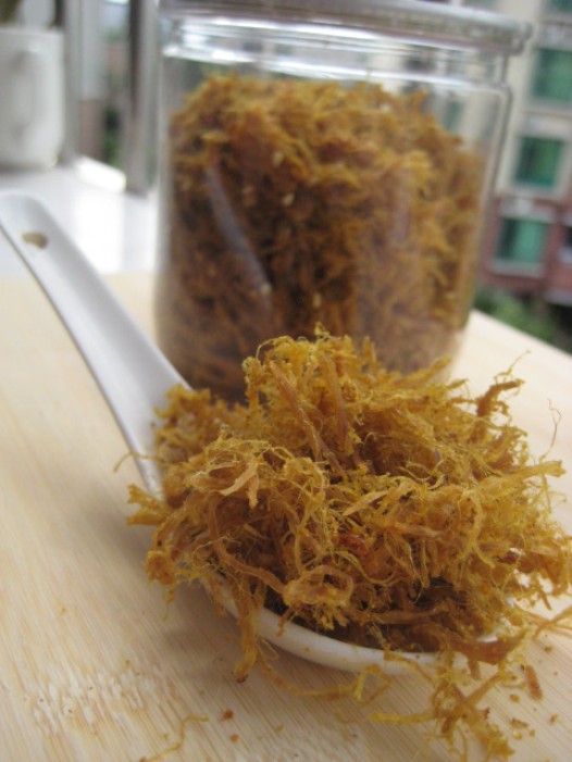 自制咖喱肉松的做法