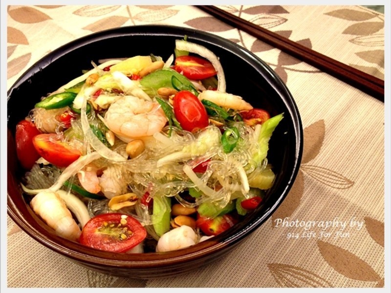 ̩ʽ����ɳ�� ��Thai Bean Noodle Salad������