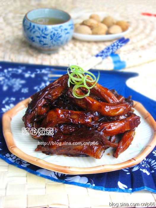 温州酱鸭舌的做法