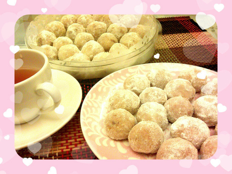 雪球饼干-吃甜甜来消暑!的做法