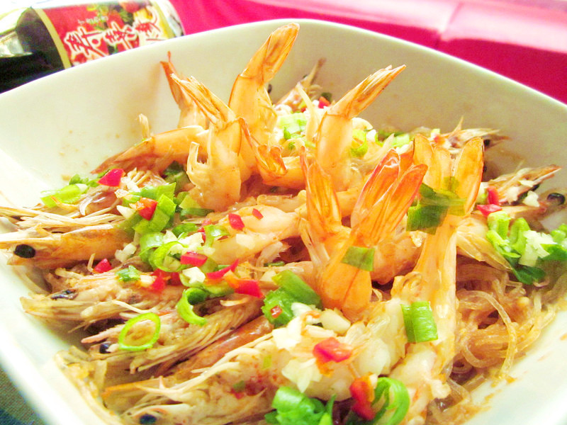 快速做好【蒜蓉蒸虾】的做法