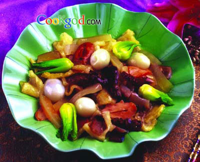 山珍海味全家福的做法