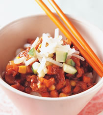 素炸酱面的做法