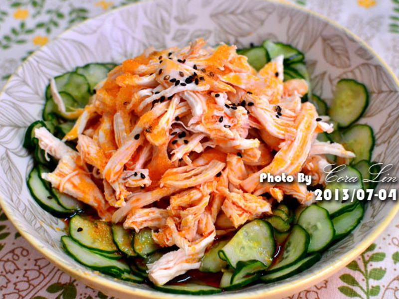 辣油凉拌鸡丝的做法