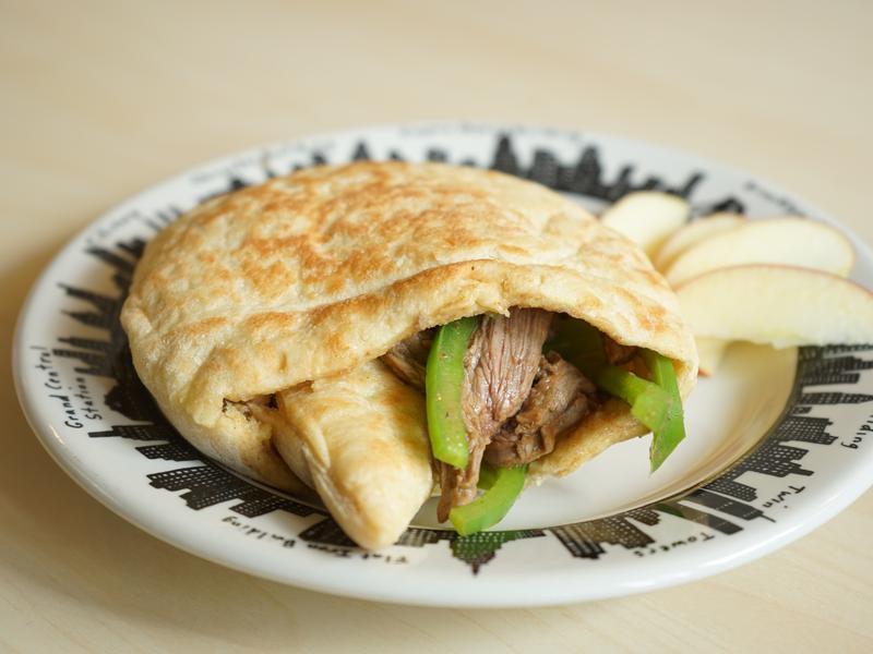 简易口袋饼早餐的做法