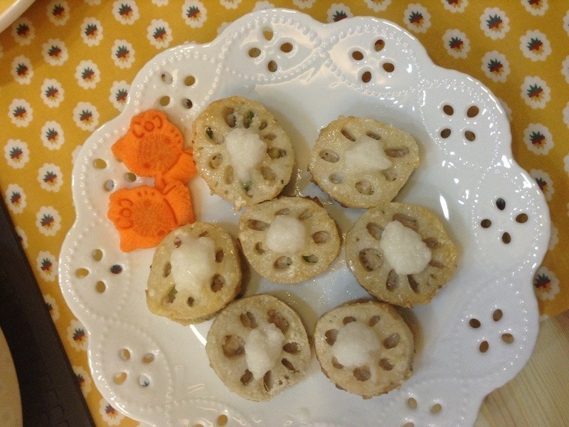 藕香药泥的做法