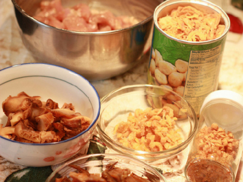 �������ѵ��и������ͷ� Squid sticky rice������