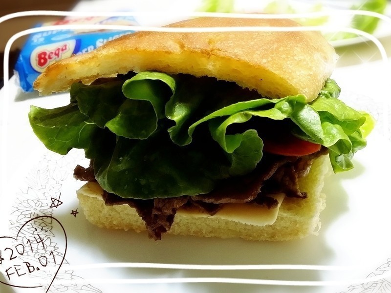 佛卡夏三明治-牛肉的做法