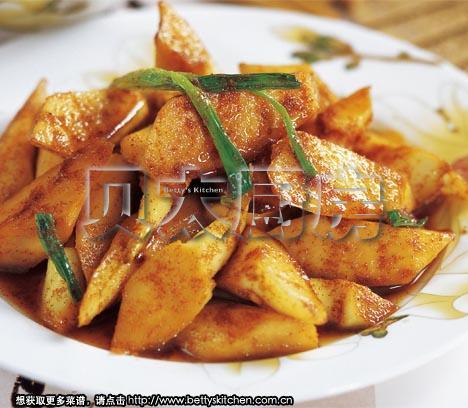 虾籽茭白的做法