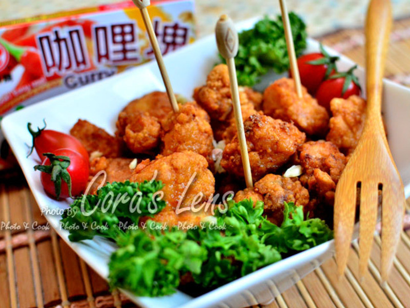 咖哩咸酥鸡-的做法