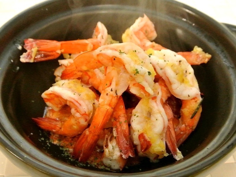 蒜味奶油烤虾的做法