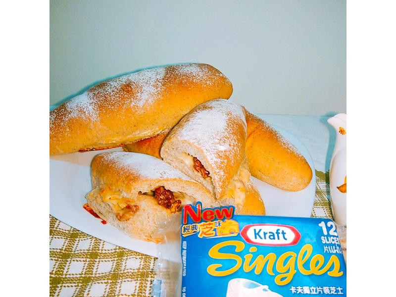 黑豆渣起司核桃面包的做法