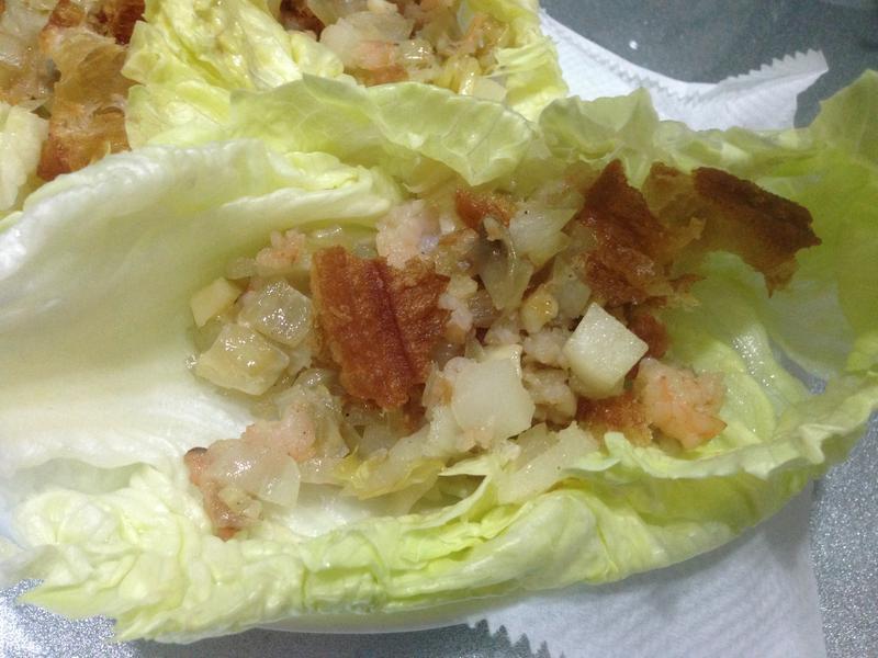 清爽又开胃的生菜虾松的做法