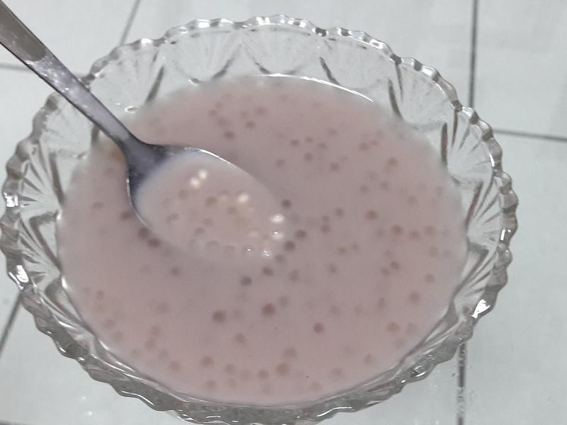 椰浆芋泥西米露的做法