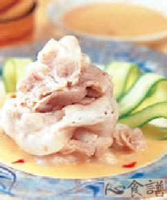 涮涮肉片佐乳香汁的做法