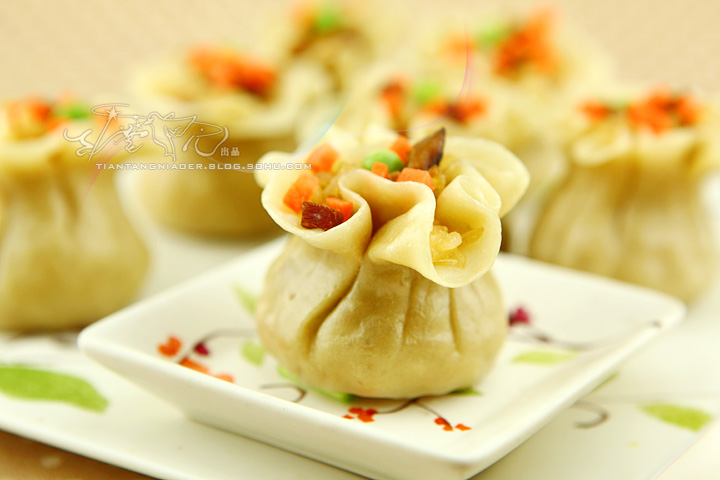 人人皆爱吃的美味糯米烧麦的做法