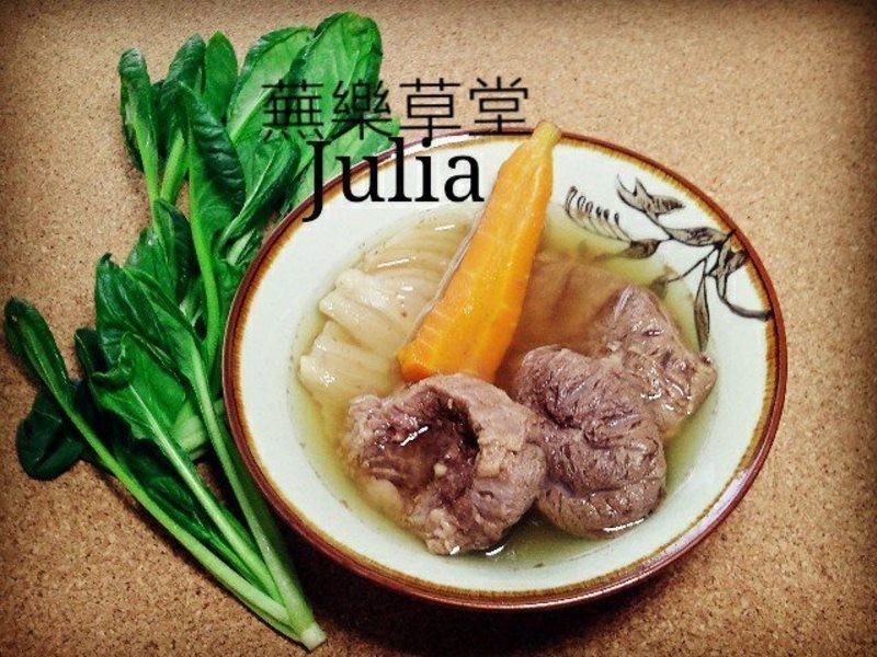 疗愈系●清炖牛肉汤的做法