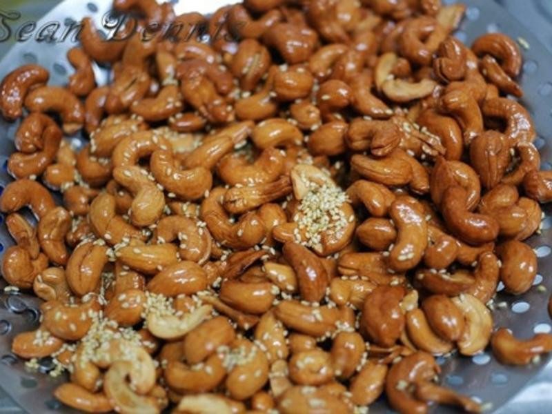 酥脆蜜汁腰果的做法