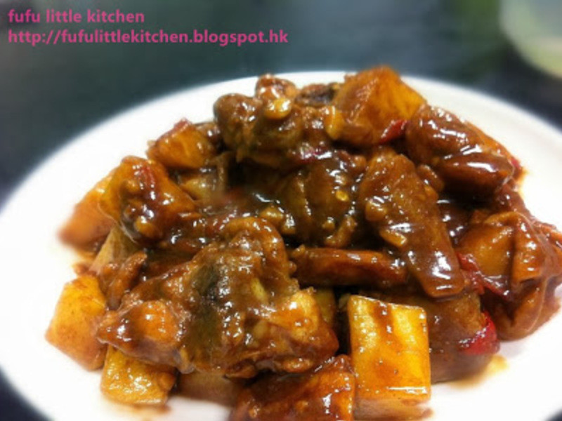 腐乳薯仔焖鸡的做法