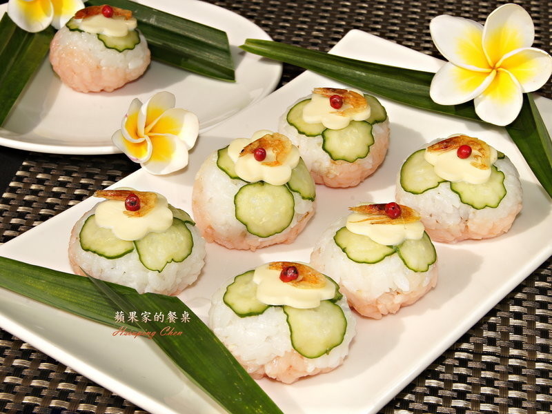 【彩色越光米】寿司球的做法