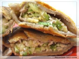 西葫芦鲜肉荞麦合子的做法