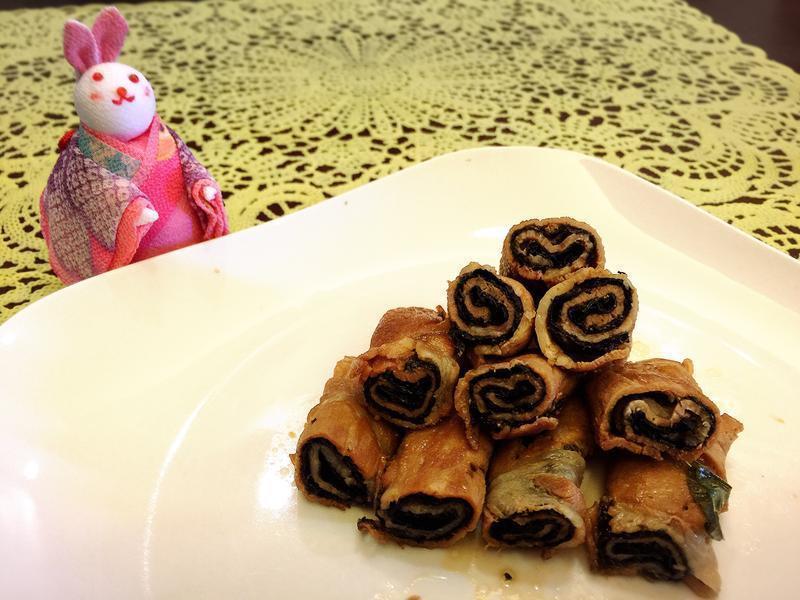 猪肉海苔卷的做法