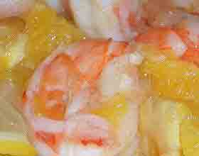 柠檬蒸对虾的做法