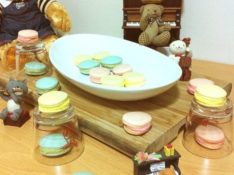 梦幻马卡龙的做法