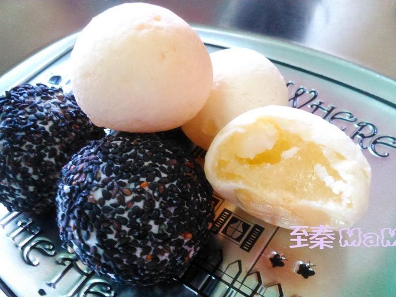 【洋芋乳酪QQ球】-芝麻&原味的做法